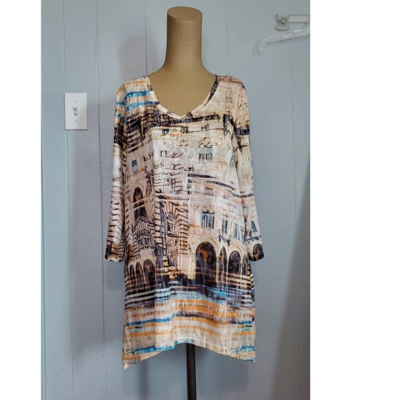 Summer Blouse/Knit Chic Blouse/Top - Picture 2 of 9